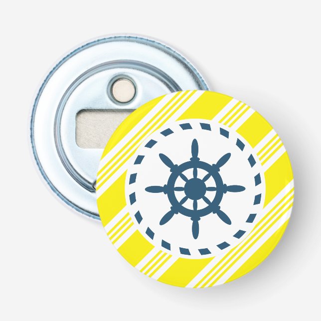 Nautical design bottle opener (Front)