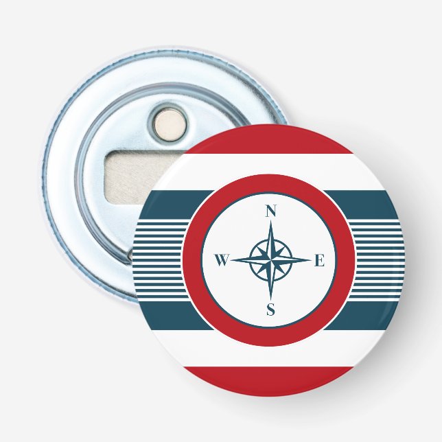 Nautical design bottle opener (Front)