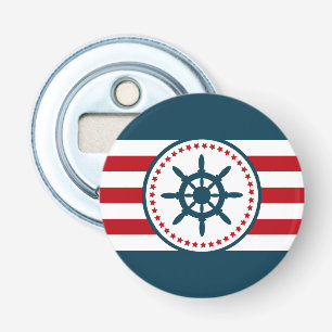 Nautical design bottle opener