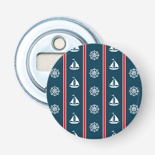 Nautical design bottle opener