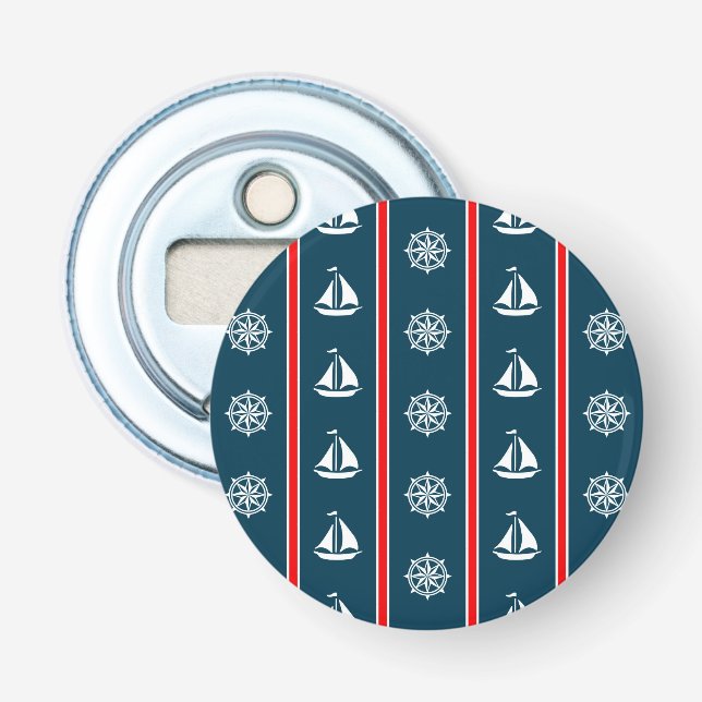 Nautical design bottle opener (Front)
