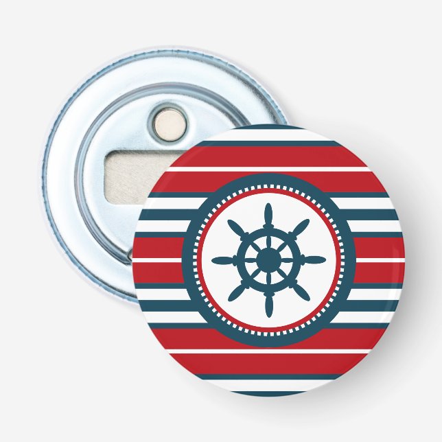 Nautical design bottle opener (Front)