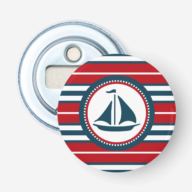 Nautical design bottle opener (Front)