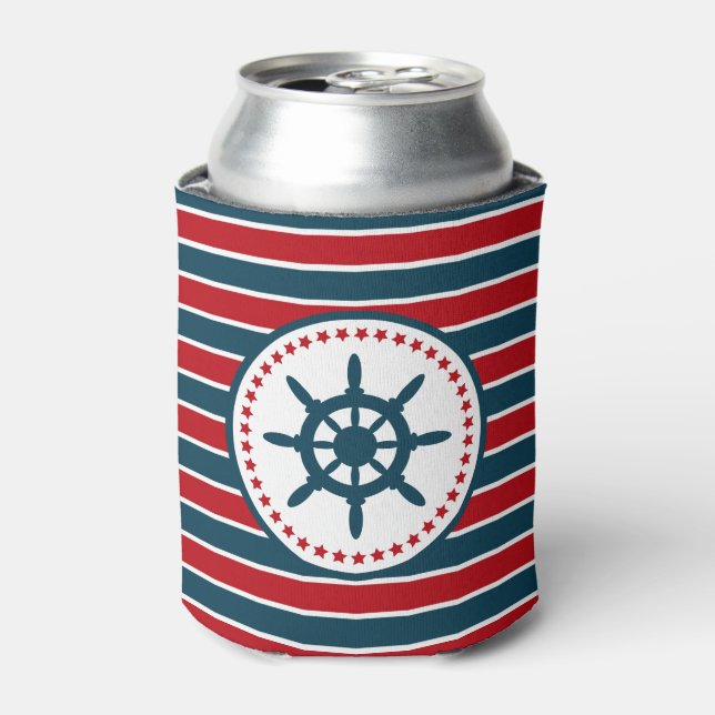 Nautical design can cooler (Can Front)