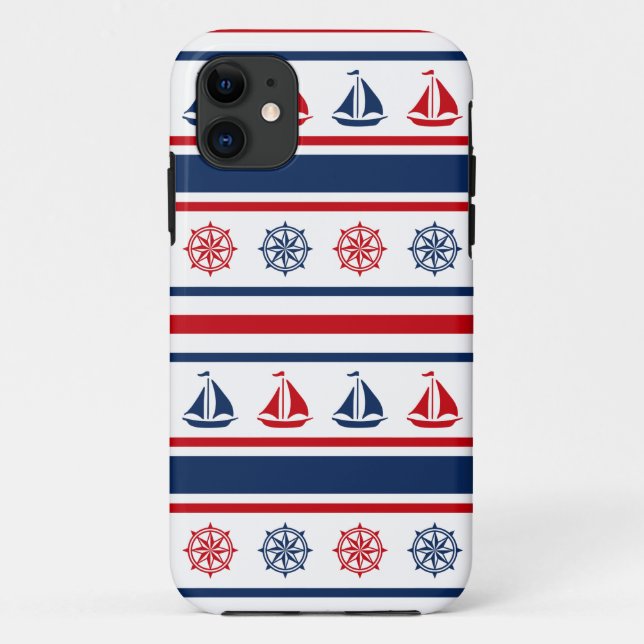 Nautical design Case-Mate iPhone case (Back)