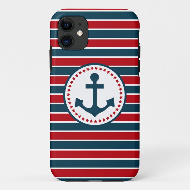 Nautical design Case-Mate iPhone case (Back)