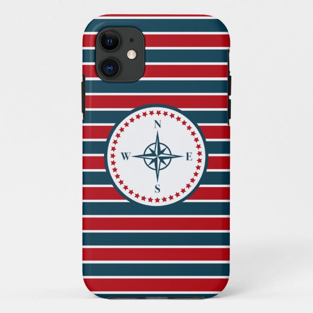 Nautical design Case-Mate iPhone case (Back)