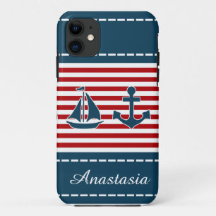 Nautical design iPhone 11 case