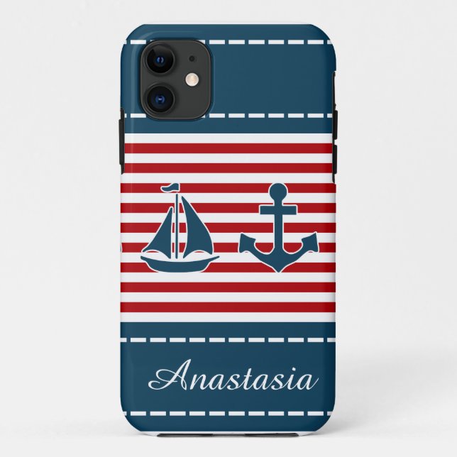Nautical design Case-Mate iPhone case (Back)