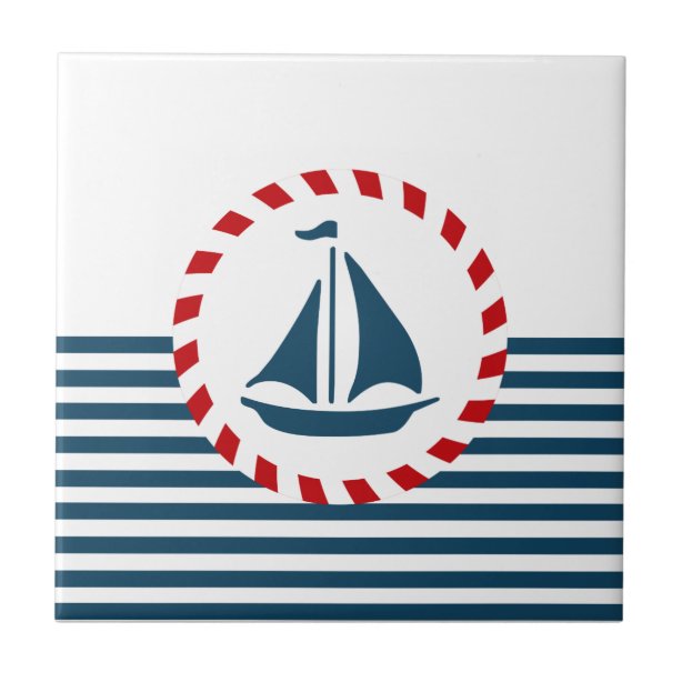 Nautical Decorative Ceramic Tiles