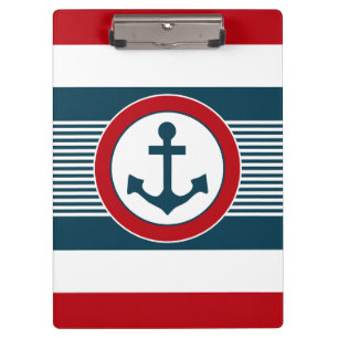 Nautical design clipboard