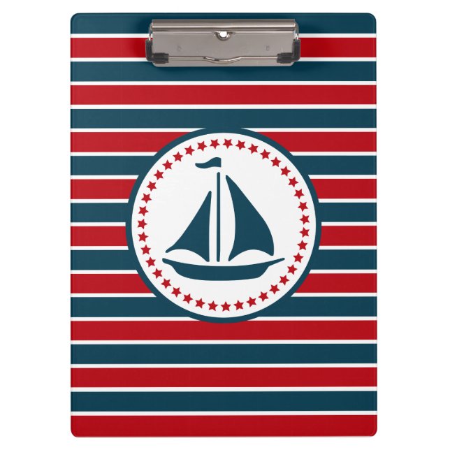 Nautical design clipboard (Front)