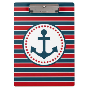 Nautical design clipboard