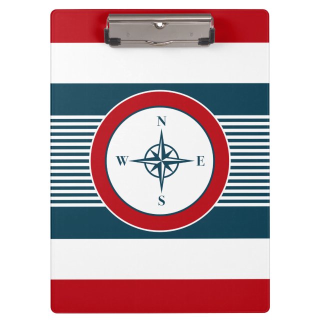 Nautical design clipboard (Front)