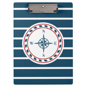 Nautical design clipboard