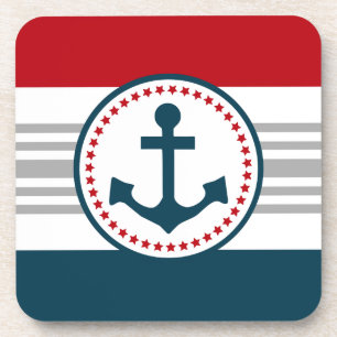 Nautical design coaster