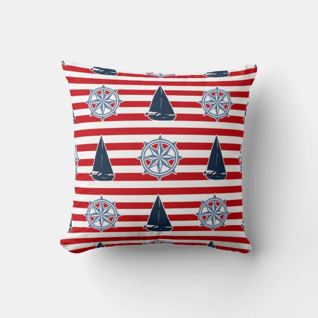 Nautical design cushion (Front)