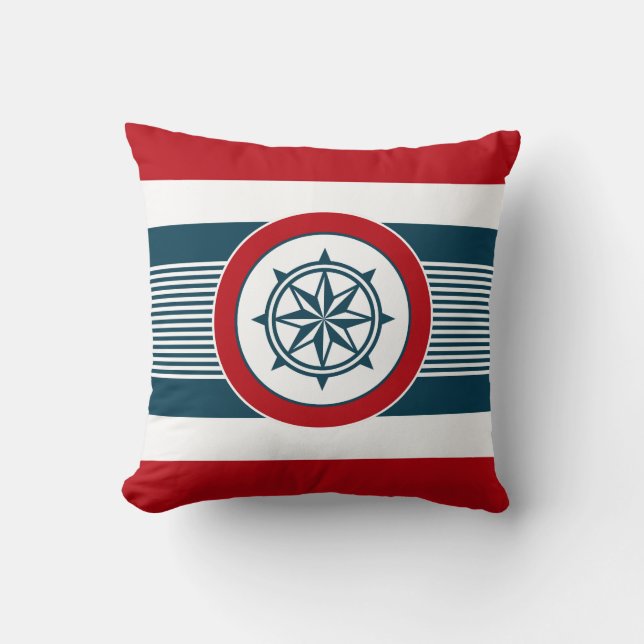 Nautical design cushion (Front)