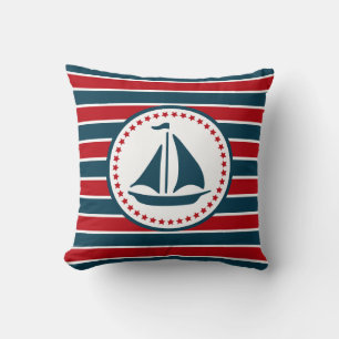 Nautical design cushion