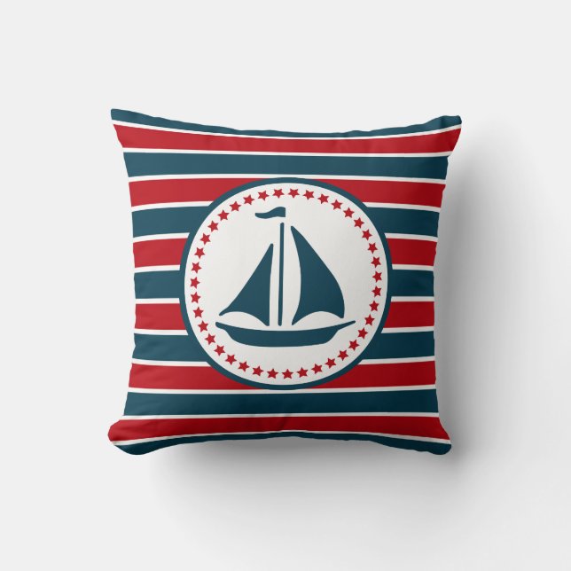 Nautical design cushion (Front)