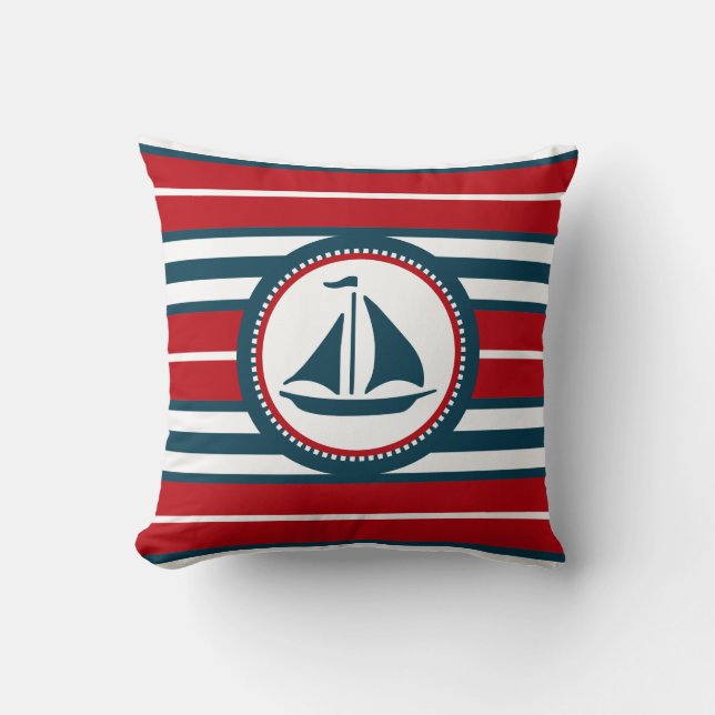 Nautical design cushion (Front)
