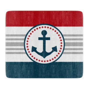 Nautical design cutting board