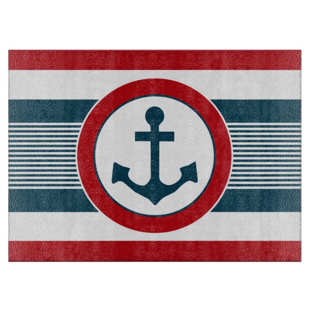 Nautical design cutting board (Front)