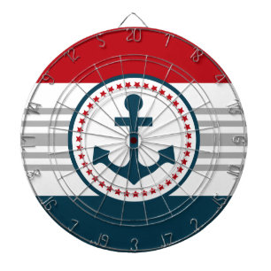 Nautical design dartboard