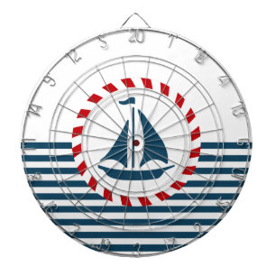 Nautical design dartboard