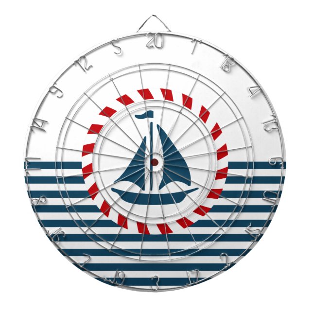Nautical design dartboard (Front)