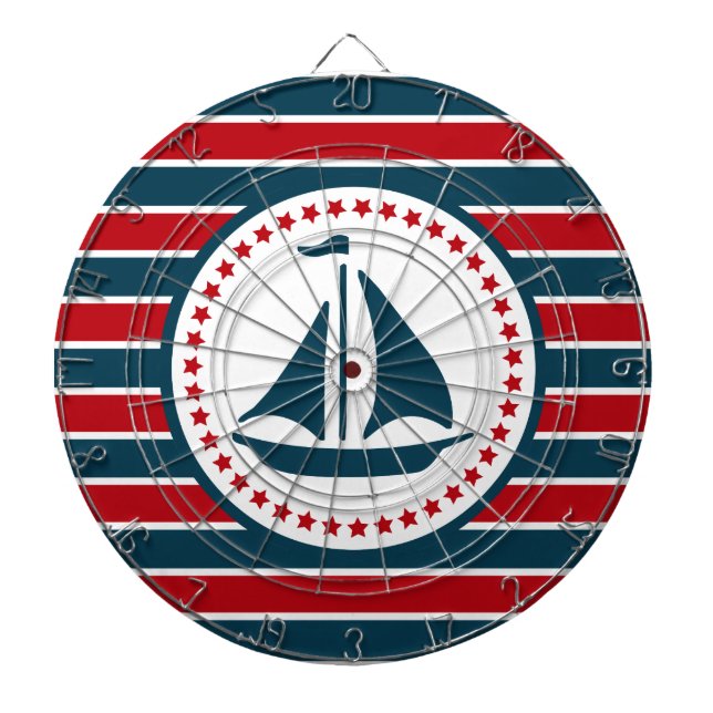 Nautical design dartboard (Front)