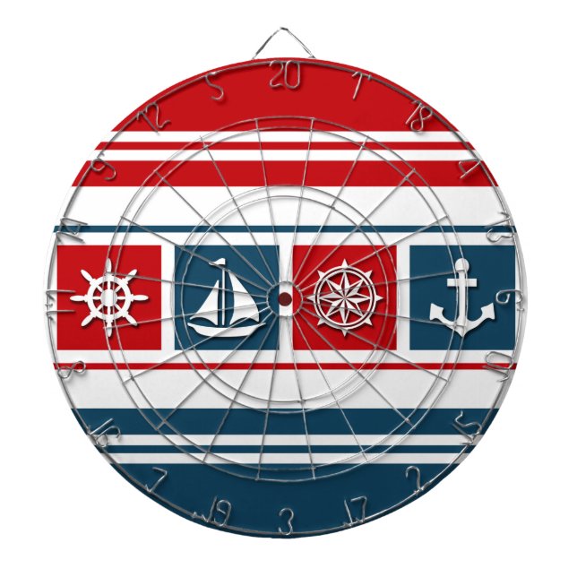 Nautical design dartboard (Front)