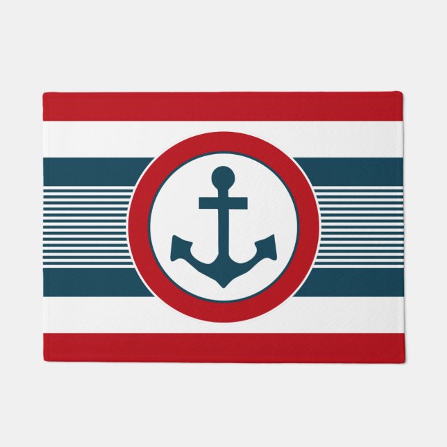Nautical design doormat (Front)