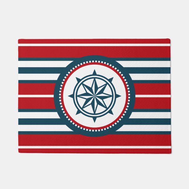 Nautical design doormat (Front)