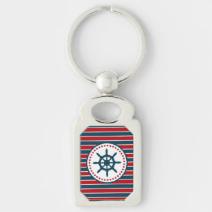 Nautical design key ring