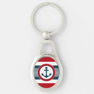 Nautical design key ring