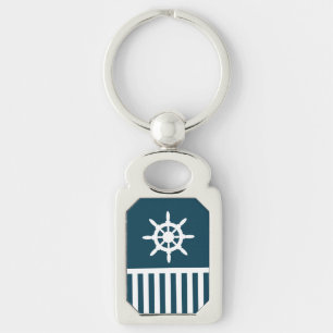 Nautical design key ring