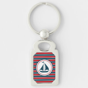 Nautical design key ring