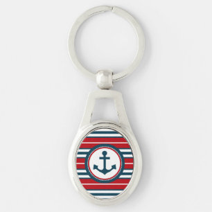 Nautical design key ring