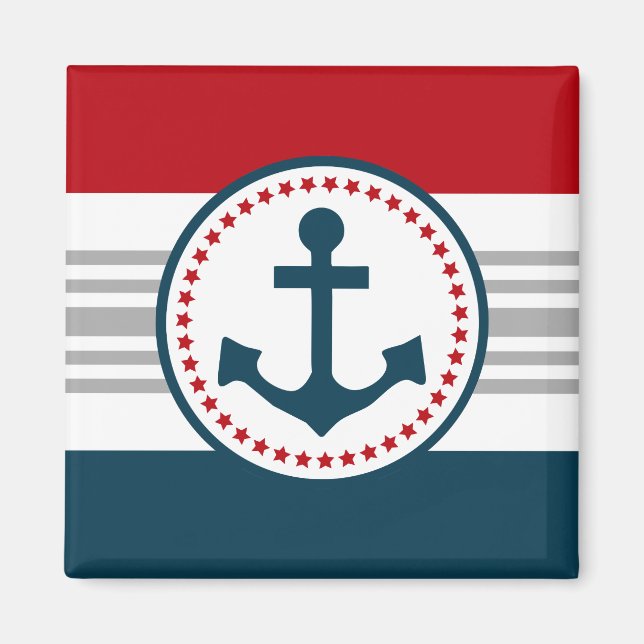 Nautical design magnet (Front)
