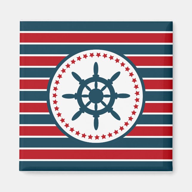 Nautical design magnet (Front)