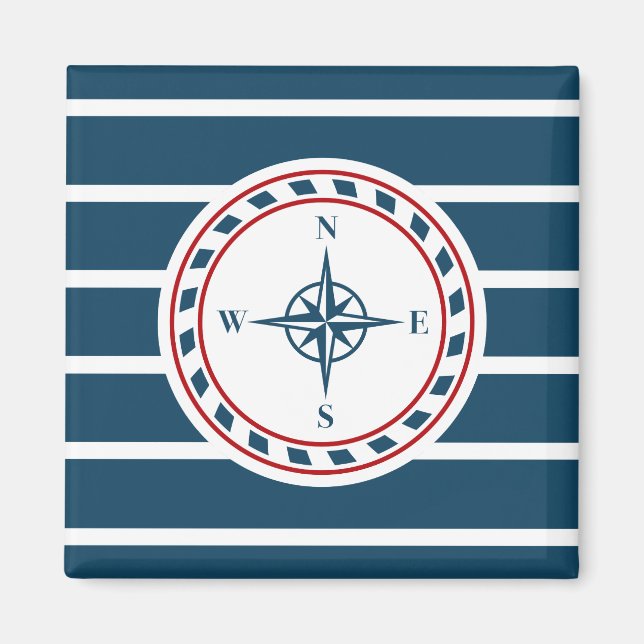 Nautical design magnet (Front)