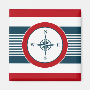 Nautical design magnet