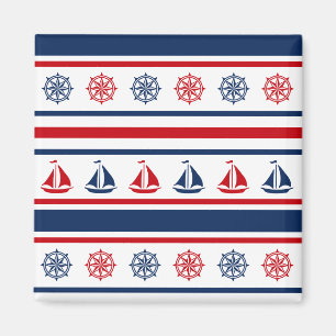 Nautical design magnet