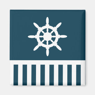 Nautical design magnet