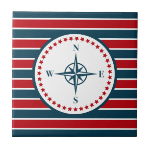 Nautical design tile