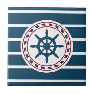 Nautical design tile