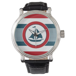 Nautical design watch