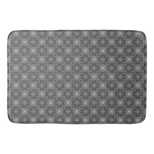 Nautical Diamond Pools Pattern Bath Mat (Front)