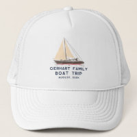 Nautical Family Boat Trip Sailing Custom